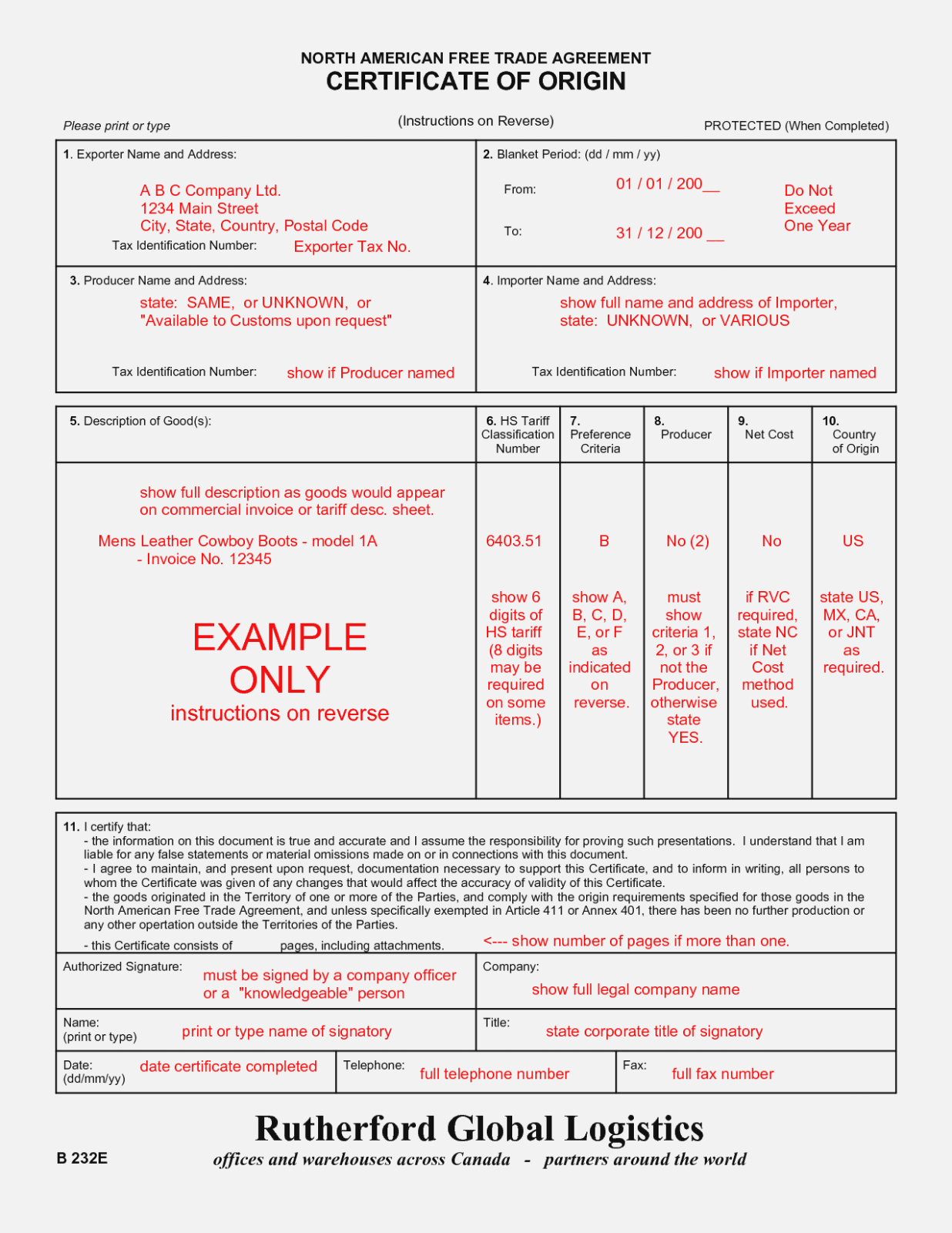 The 15 Common Stereotypes | Realty Executives Mi : Invoice With Regard To Nafta Certificate Template