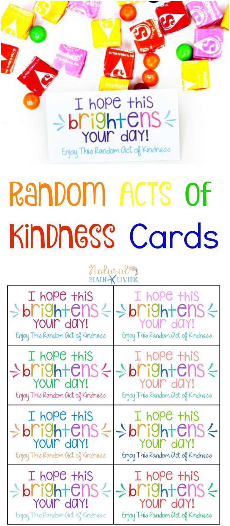 The Best Random Acts Of Kindness Printable Cards Free Pertaining To Random Acts Of Kindness Cards Templates