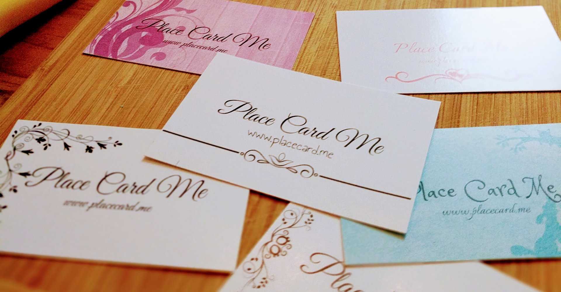 The Definitive Guide To Wedding Place Cards | Place Card Me With Regard To Place Card Setting Template