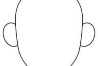 The Following Blank Face Templates Can Be Use For A Variety intended for Blank Face Template Preschool