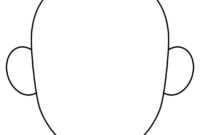 The Following Blank Face Templates Can Be Use For A Variety intended for Blank Face Template Preschool