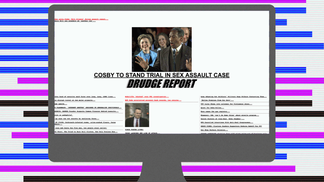 The Internet's 10 “Ugliest” Websites Pertaining To Drudge Report Template