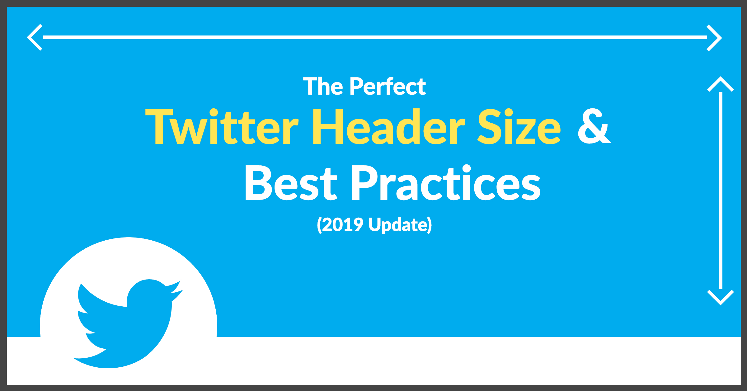 The Perfect Twitter Header Size & Best Practices (2019 Update) Intended For Twitter Banner Template Psd