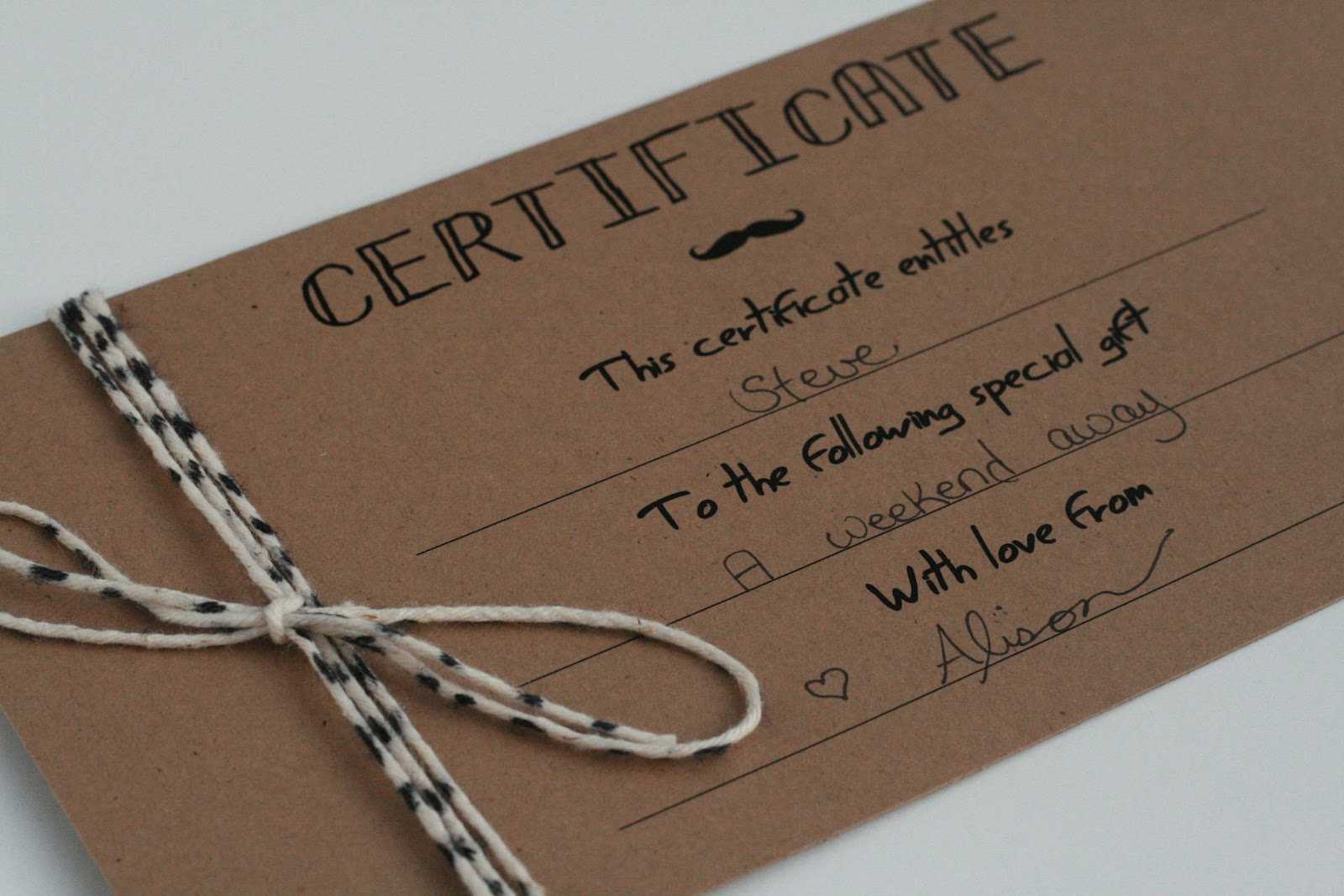 The Petit Cadeau: Printable Gift Certificates For Men! Within Homemade Gift Certificate Template