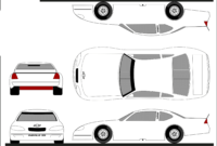 Thebrownfaminaz: Blank Nascar Car Template throughout Blank Race Car Templates