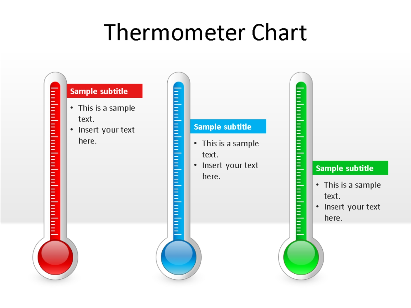 Thermometer Chart Powerpoint Template Powerpoint With Thermometer Powerpoint Template