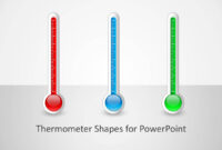 Thermometer Shapes For Powerpoint for Powerpoint Thermometer Template
