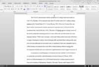Thesis Formatting: Ms Word Tips pertaining to Ms Word Thesis Template