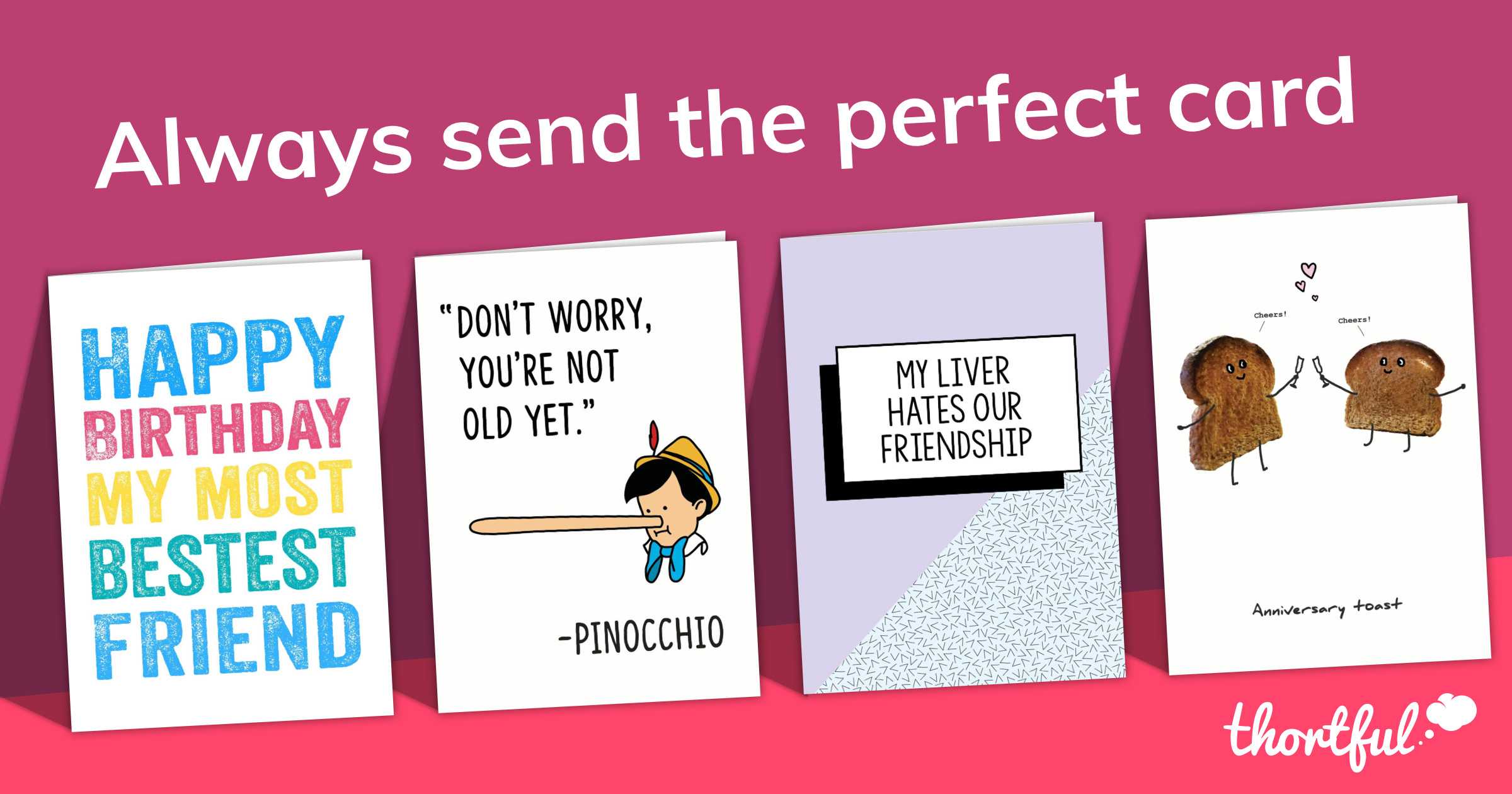 Thortful | Send The Perfect Greeting Card | Order Online & It's Sent Today In Sorry You Re Leaving Card Template