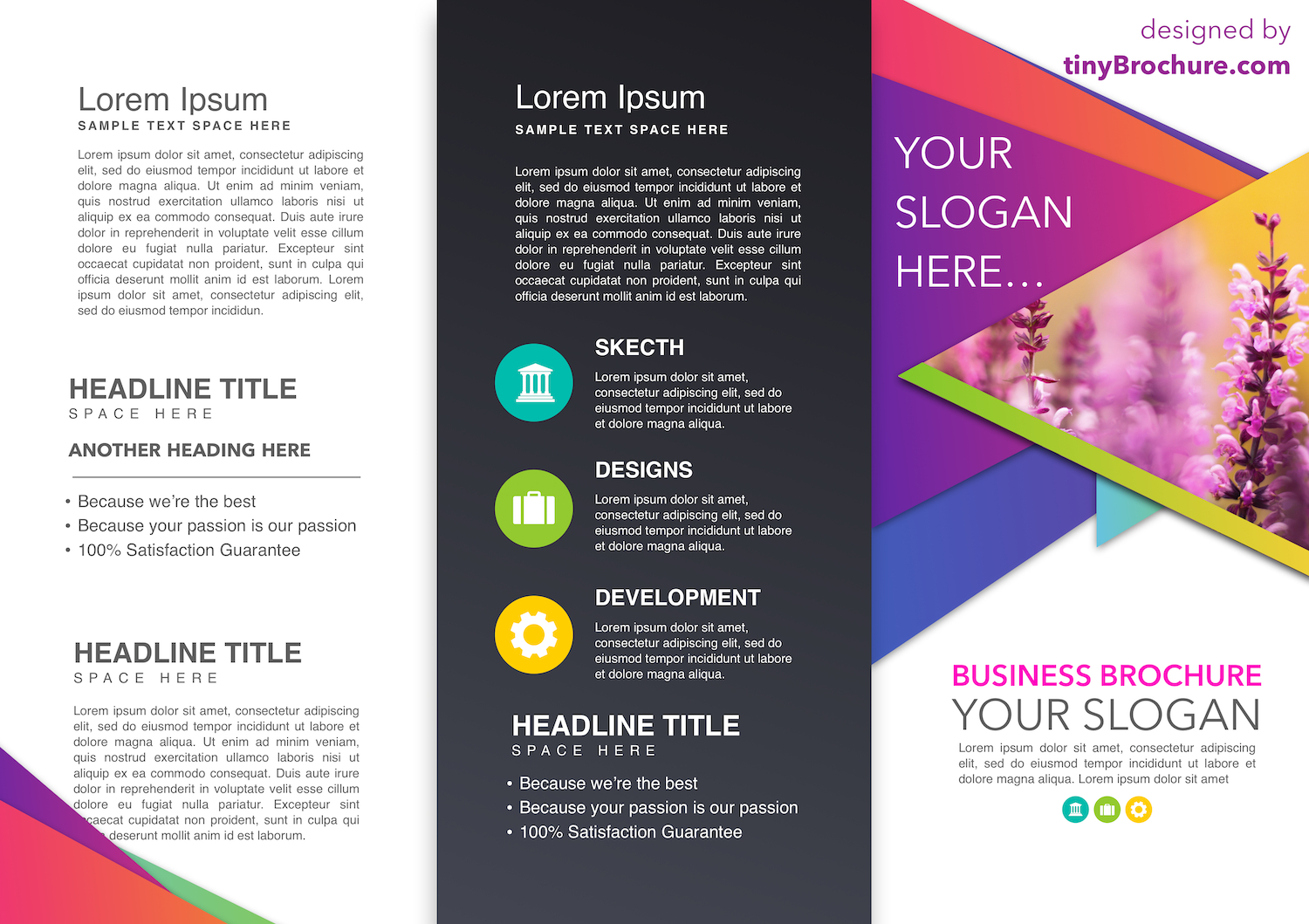 Three Fold Brochure Template Google Docs In Travel Brochure Template Google Docs