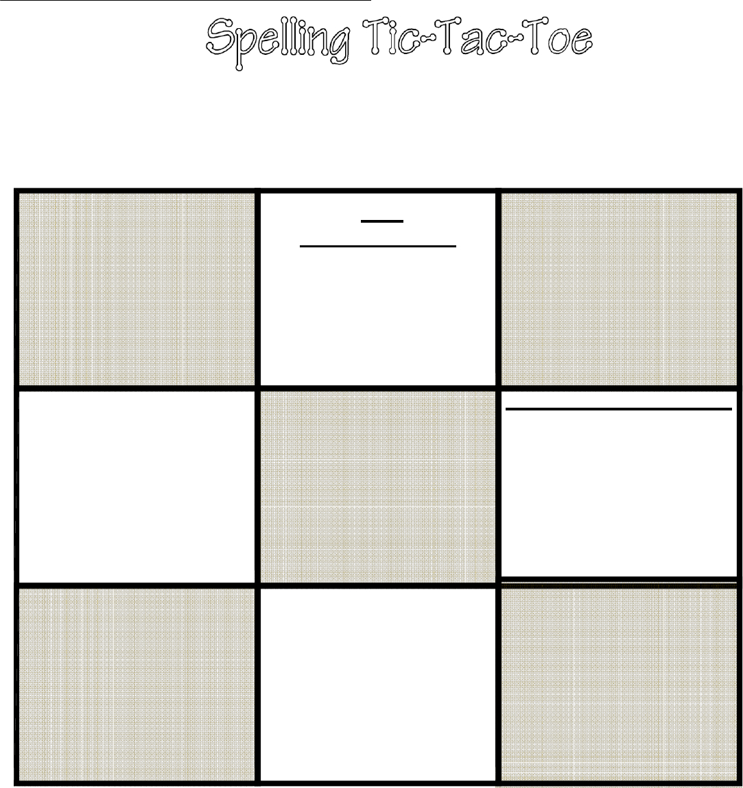 Tic Tac Toe Template In Word And Pdf Formats Inside Tic Tac Toe Template Word