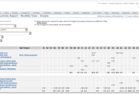 Timesheet Productivity (Calendar View) intended for Monthly Productivity Report Template