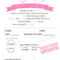 Tooth Fairy Certificate – Pink – Instant Download With Tooth Fairy Certificate Template Free