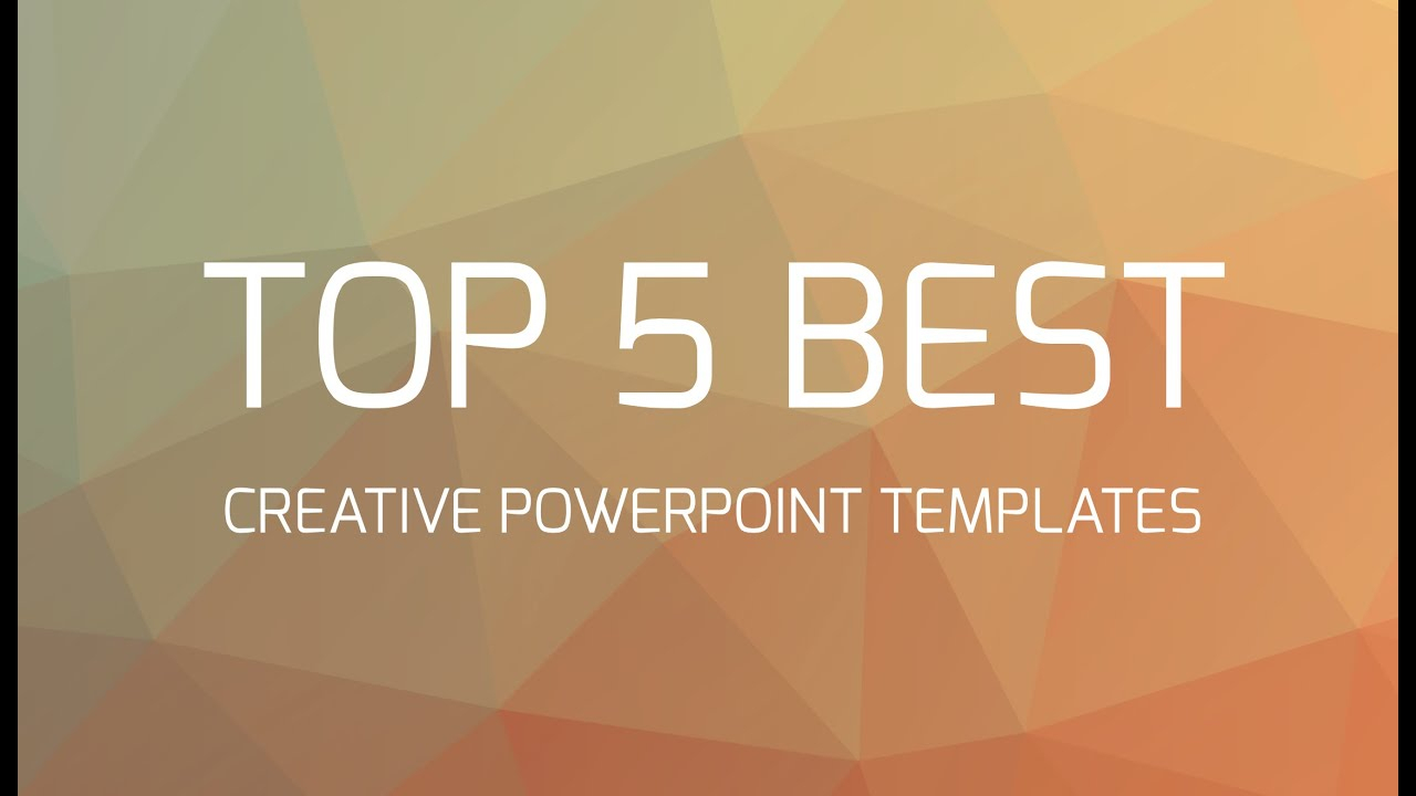 Top 5 Best Creative Powerpoint Templates In Fancy Powerpoint Templates