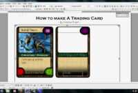 Trading Card Template 2017 | Doliquid regarding Baseball Card Template Microsoft Word