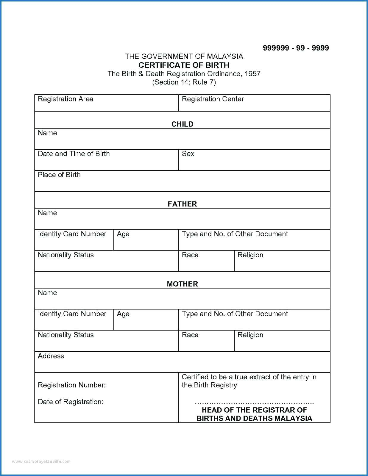 Translation Of Birth Certificate Template – Verypage.co Intended For Novelty Birth Certificate Template