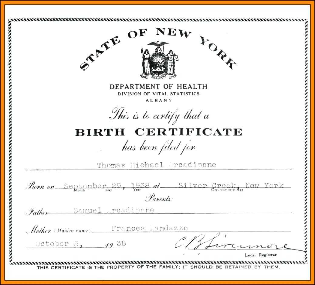 Translation Of Birth Certificate Template – Verypage.co Throughout Novelty Birth Certificate Template