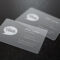 Translucent Business Cards Mockup | Design Resources With Regard To Transparent Business Cards Template