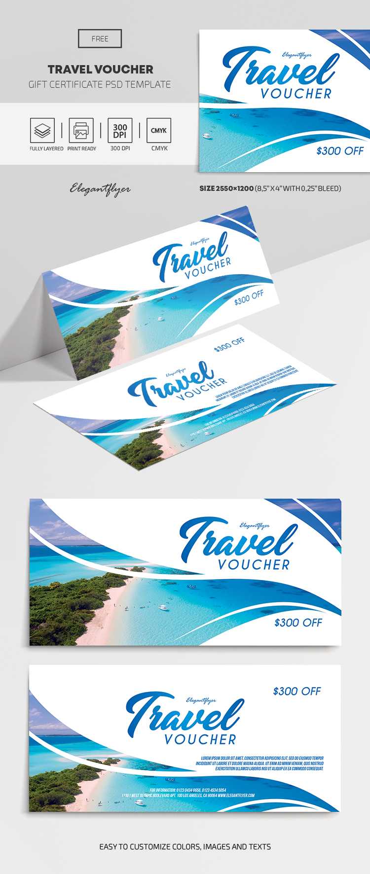 Travel Voucher – Free Gift Certificate Template – Pertaining To Free Travel Gift Certificate Template