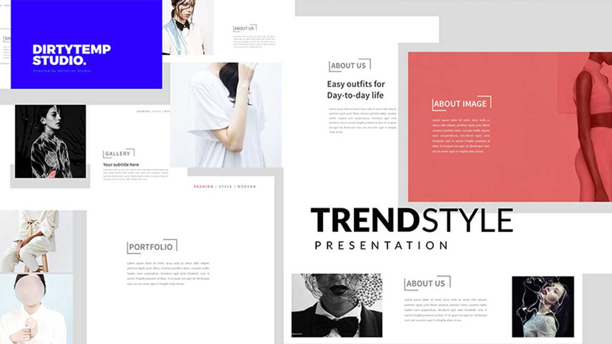 Trends Free Powerpoint Template For Portfolio Presentations Regarding Powerpoint Slides Design Templates For Free