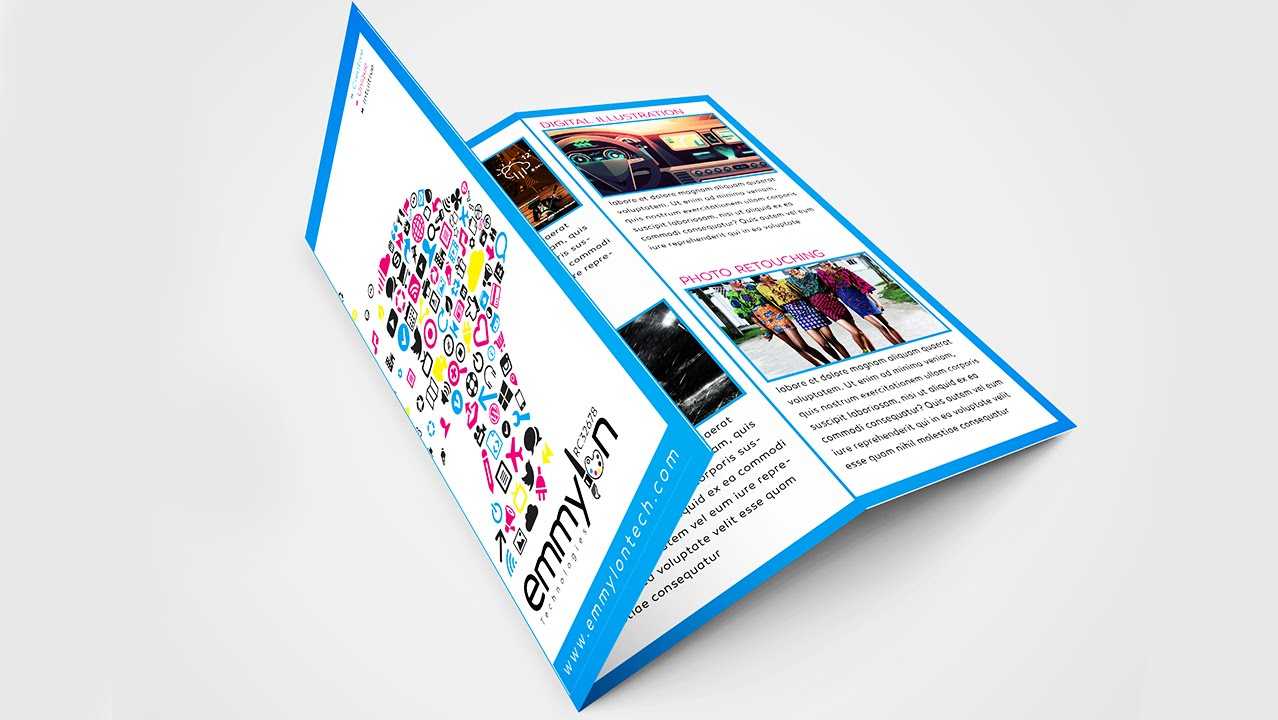 Tri Fold Brochure Design Layout | Adobe Illustrator (#speedart) In Tri Fold Brochure Template Illustrator