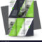 Tri Fold Brochure Design Template Green Within Tri Fold Brochure Ai Template