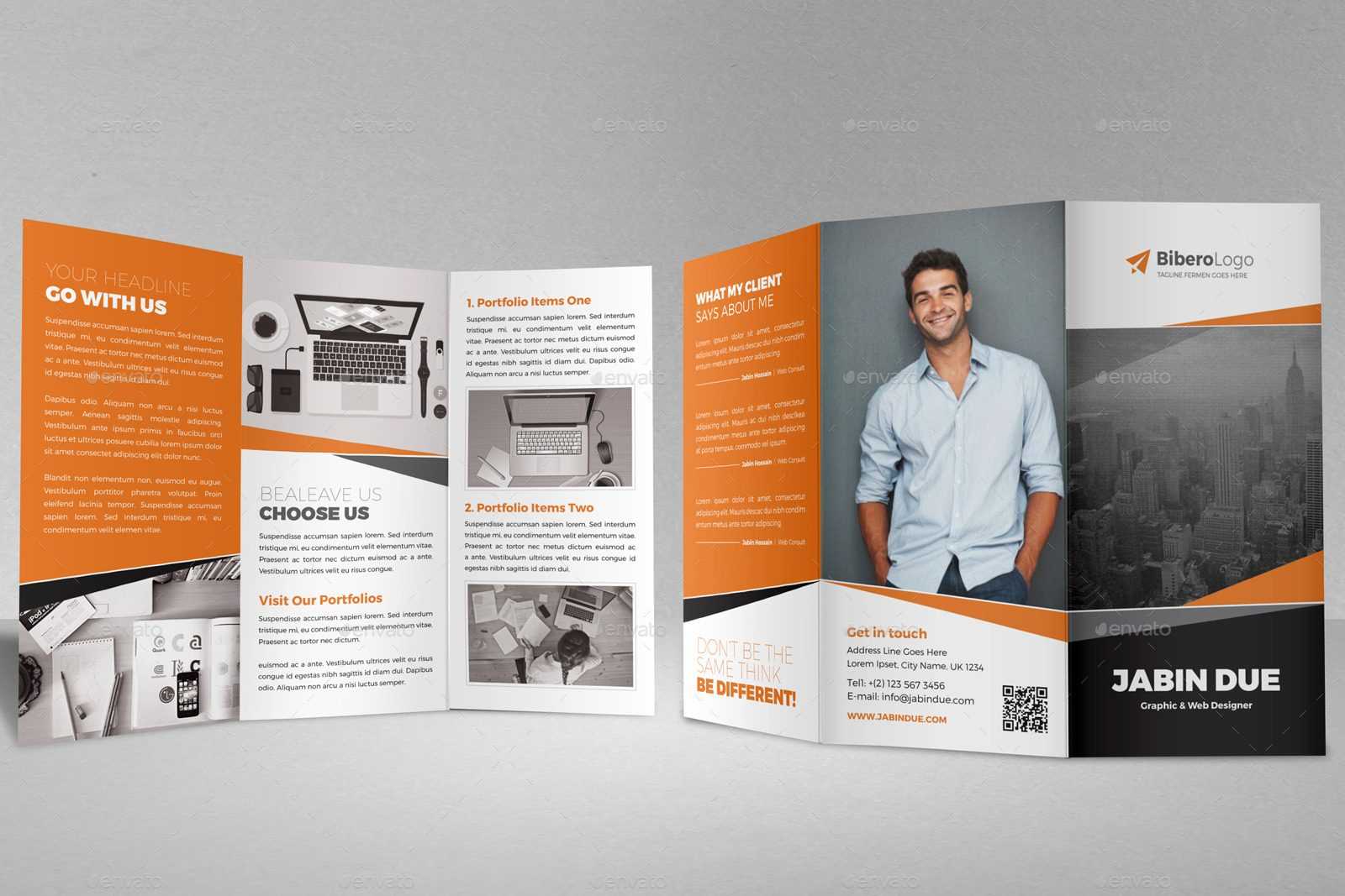 Tri Fold Brochure Indesign | Theveliger Throughout Adobe Indesign Tri Fold Brochure Template