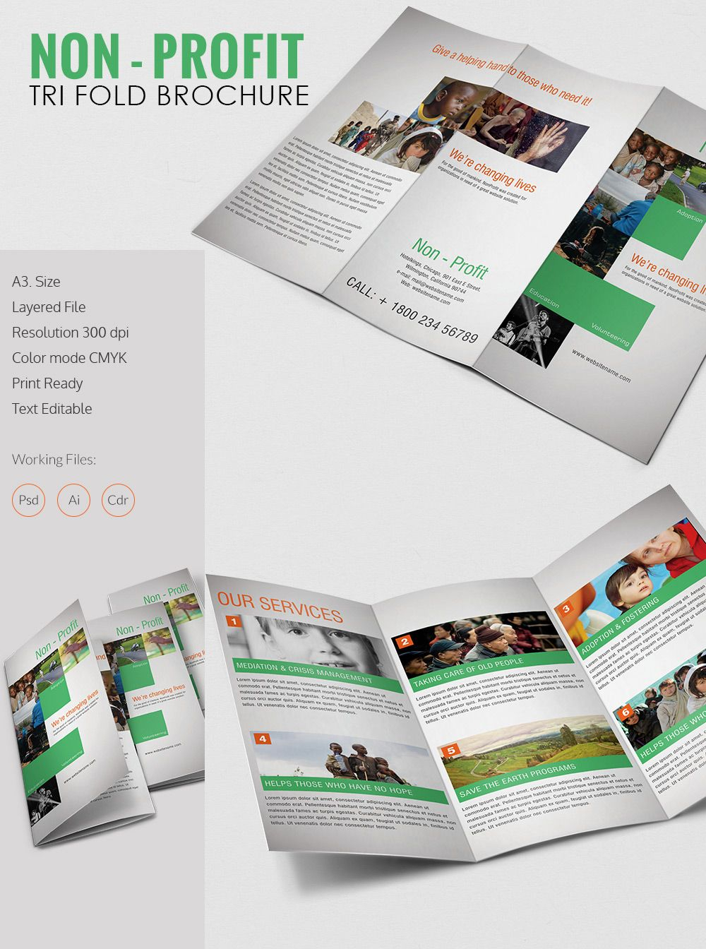 Tri Fold Brochure Template – 43+ Free Word, Pdf, Psd, Eps Inside 3 Fold Brochure Template Psd Free Download