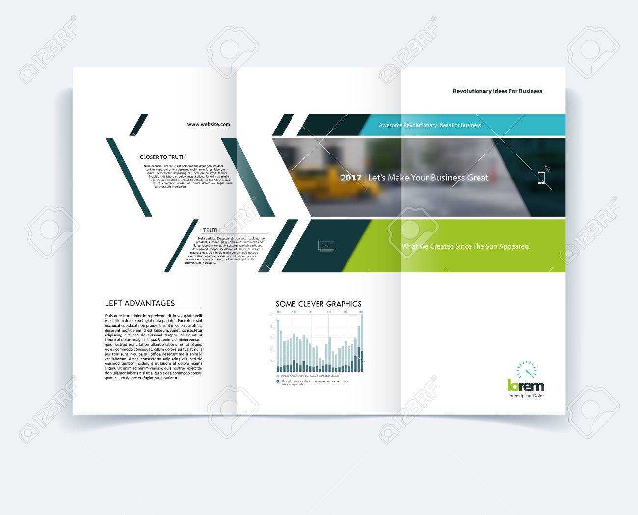 Tri Fold Brochure Template Layout, Cover Design, Flyer In A4.. Throughout Engineering Brochure Templates