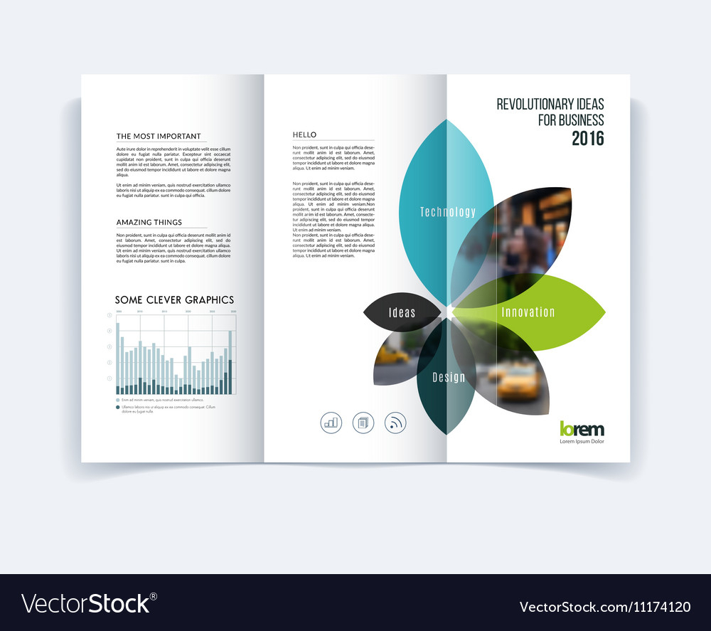 Tri Fold Brochure Template Layout Cover Design In Engineering Brochure Templates