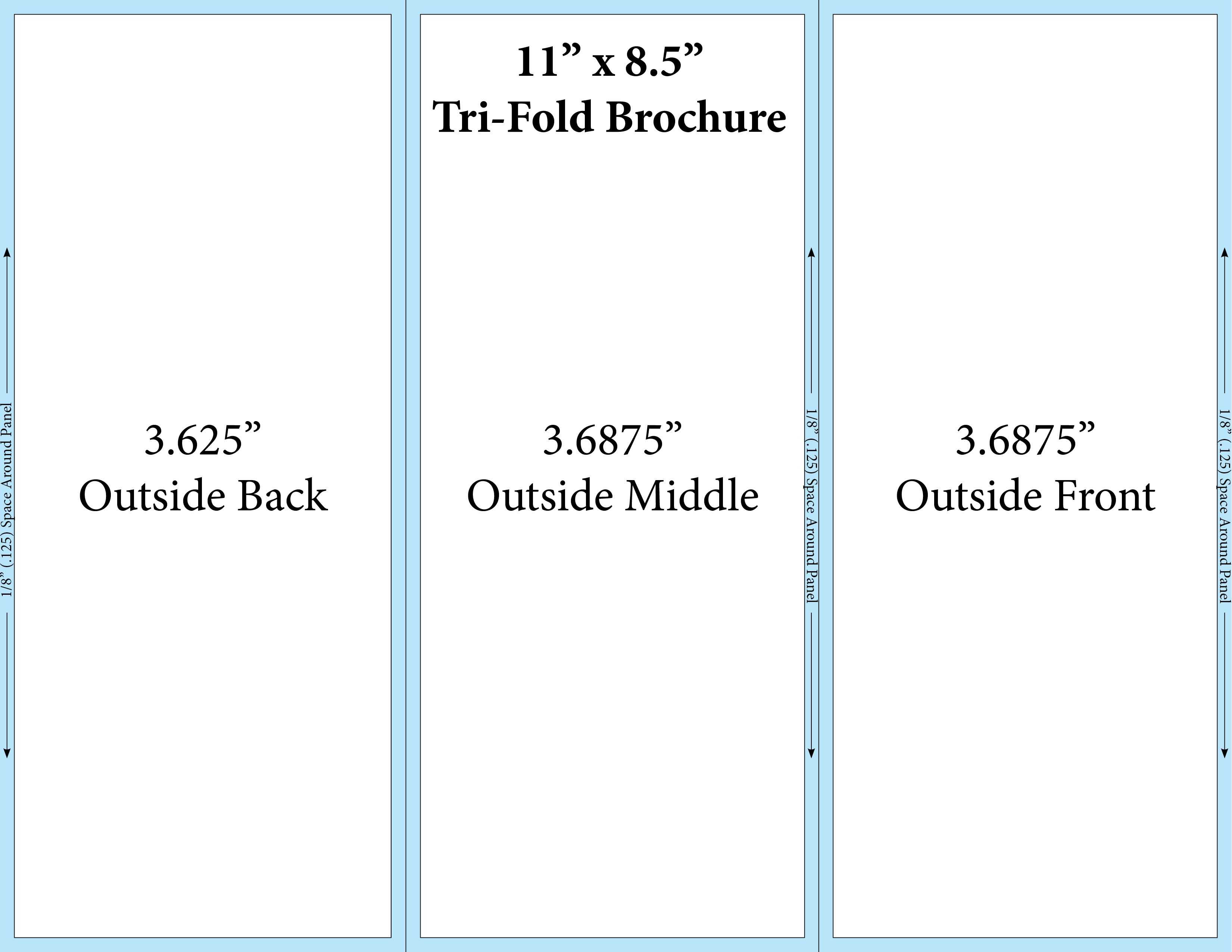 Tri Fold Brochure Template | Theveliger With Regard To Tri Fold Brochure Template Google Docs