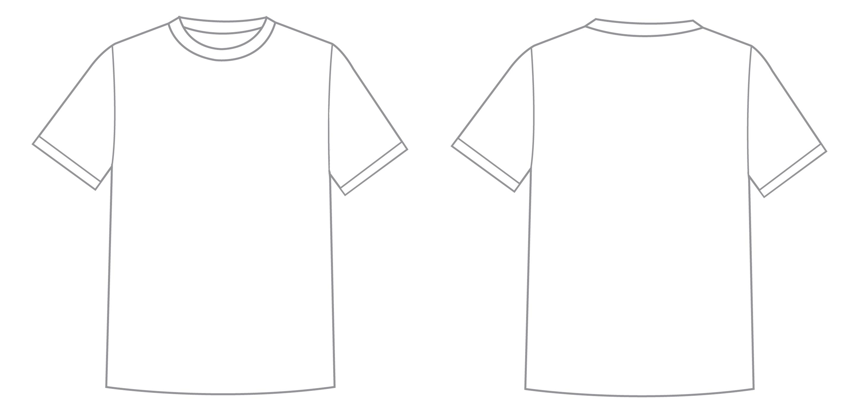 Tshirt Template Png , (+) Pictures – Trzcacak.rs Regarding Blank Tshirt Template Printable