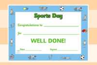 Twinkl Resources &gt;&gt; Editable Sports Day Award Certificates in Sports Day Certificate Templates Free