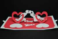 Twisting Hearts Pop Up Card Template | Pop Up Card Templates within Twisting Hearts Pop Up Card Template
