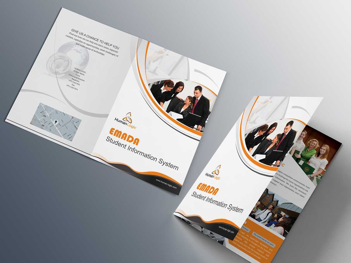 Two Fold Brochure Template Psd – Atlantaauctionco Pertaining To Two Fold Brochure Template Psd