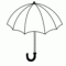 Umbrella Coloring Pages | Nature Coloring Pages | Umbrella With Blank Umbrella Template