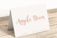 Unbelievable Printable Place Cards Template Ideas Christmas with Michaels Place Card Template