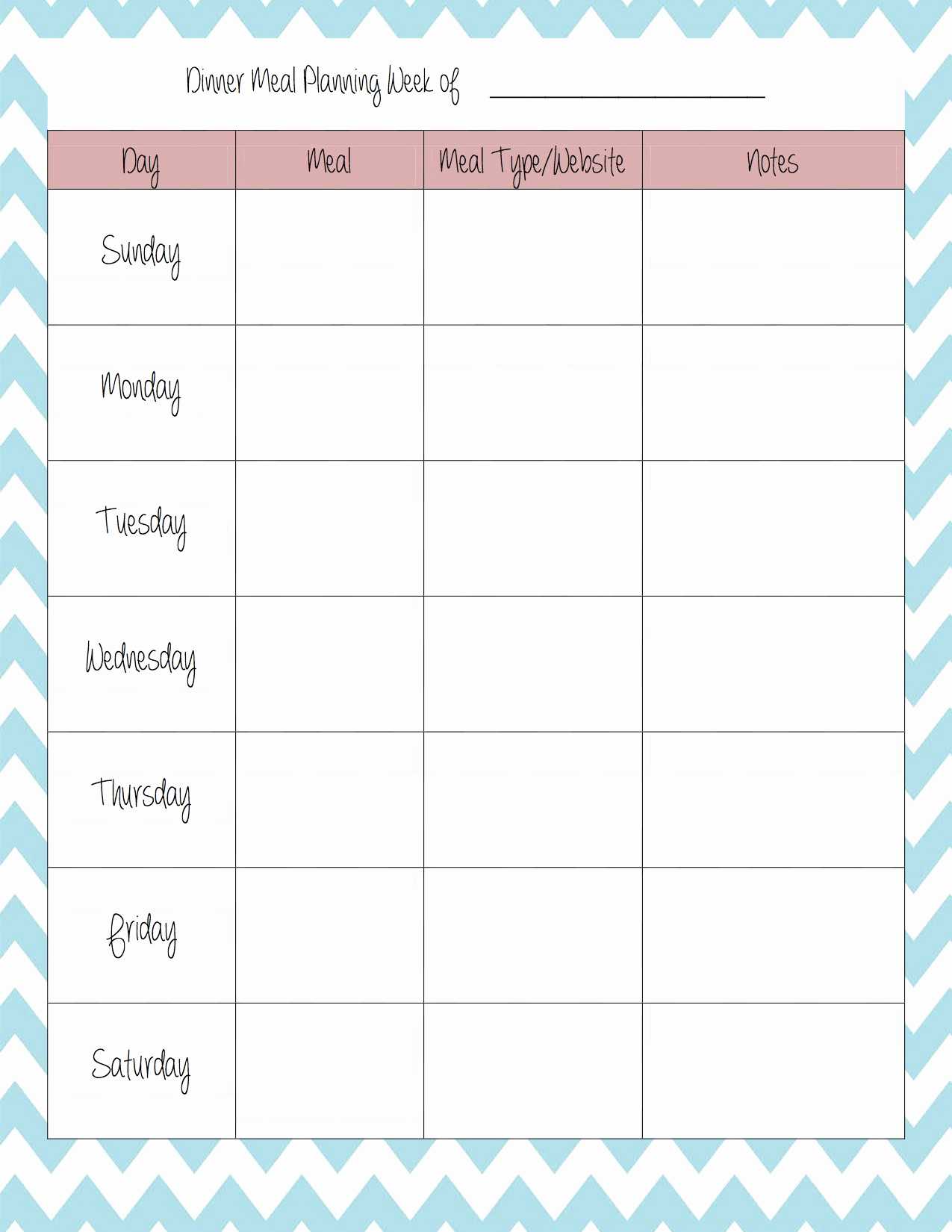 Unique 34 Illustration Meal Plan Template Word Throughout Meal Plan Template Word