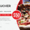 Unique Gift Voucher Template Inside Pizza Gift Certificate Template
