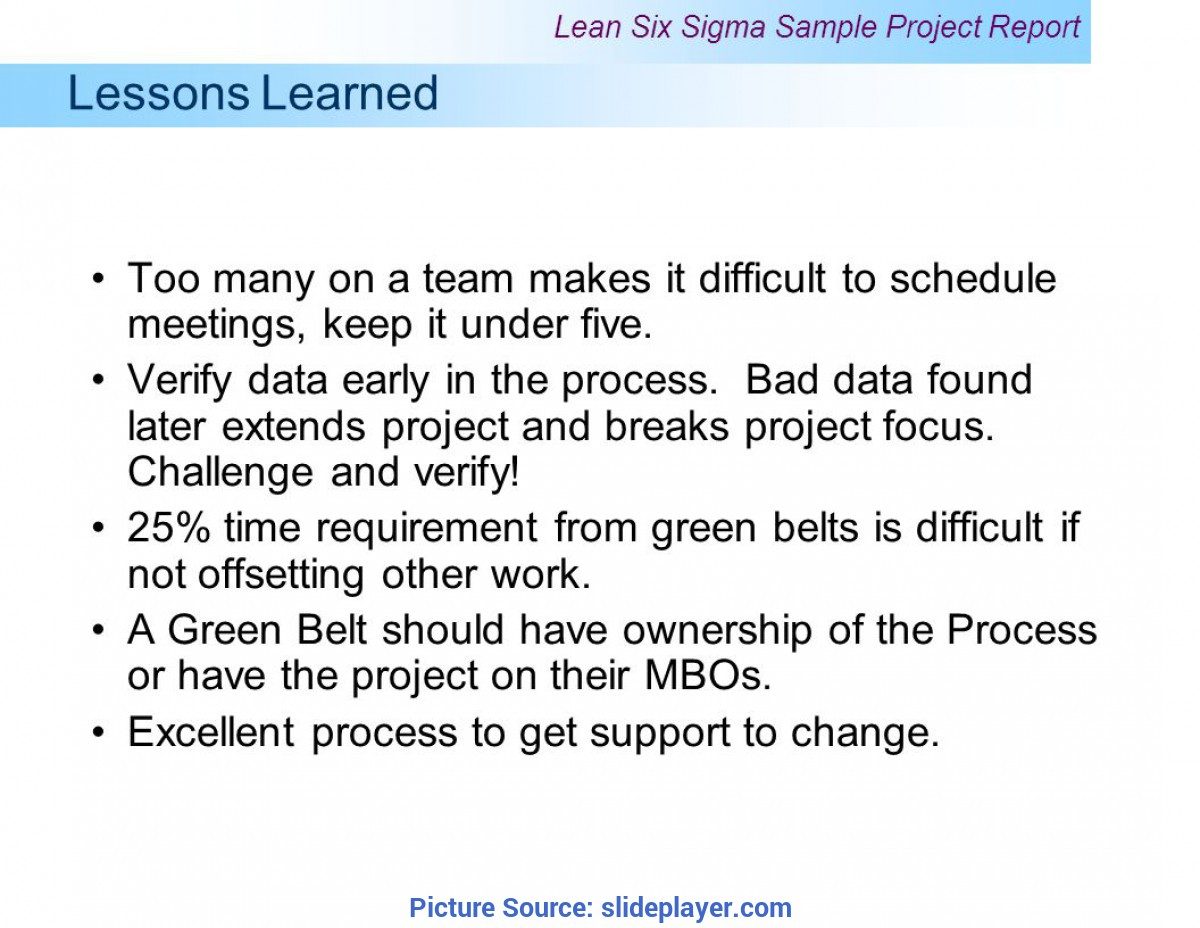Unusual Project Closure Lessons Learned Examples Example With Project Closure Report Template Ppt