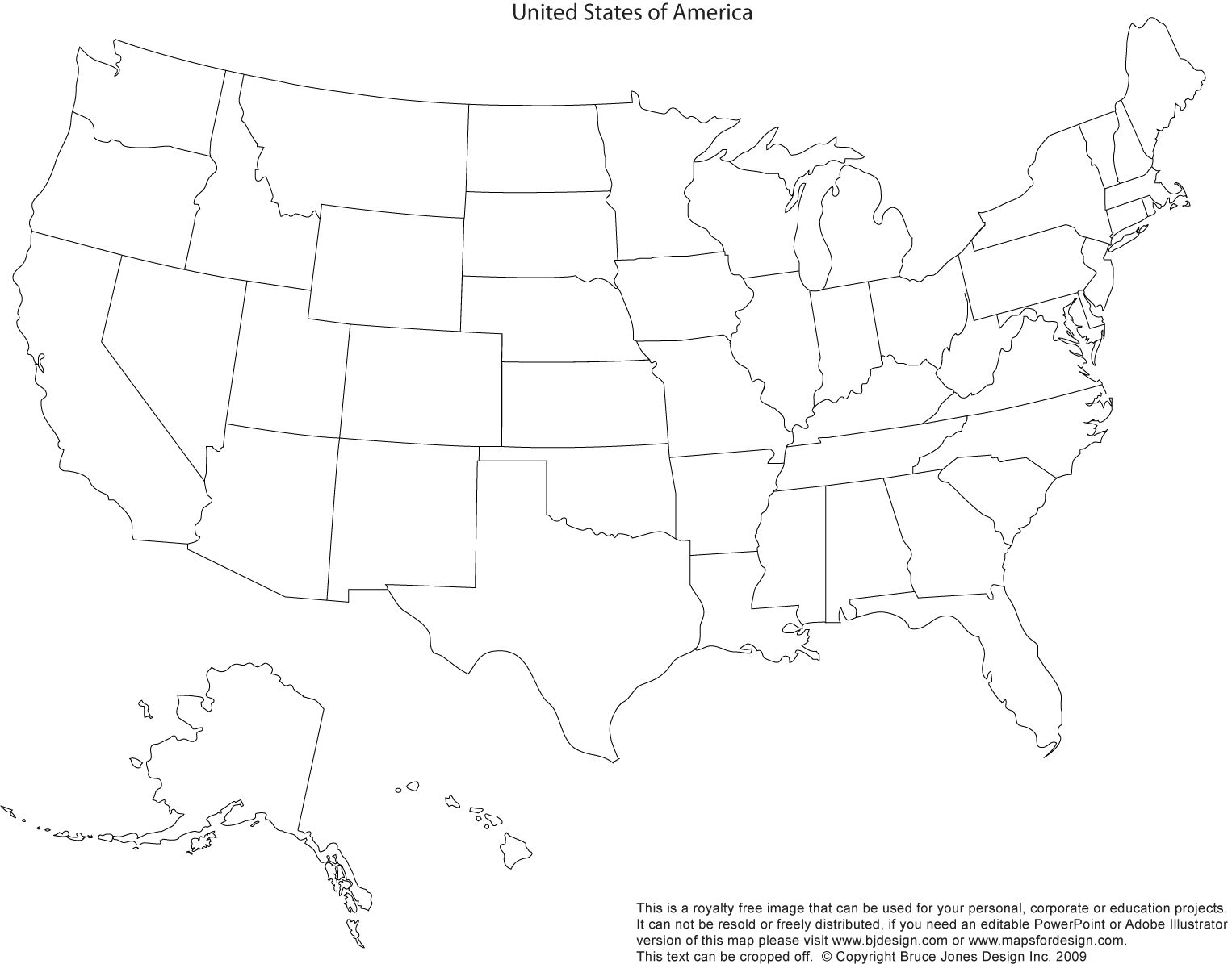 Us And Canada Printable, Blank Maps, Royalty Free • Clip Art In Blank Template Of The United States