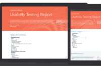 Usability Testing Report Template And Examples | Xtensio with Usability Test Report Template