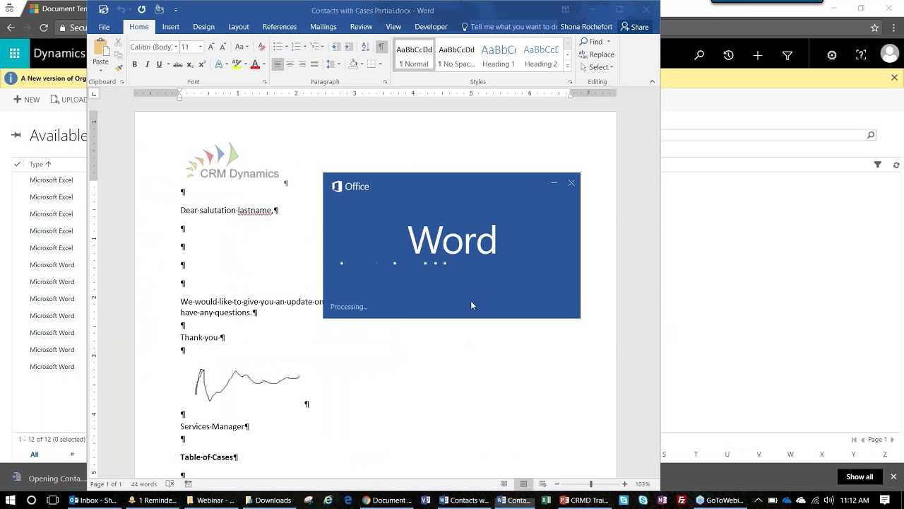 Using Word And Excel Templates In Dynamics 365 Throughout Where Are Templates In Word