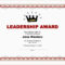Valedictorian Award Certificate Template Best Graduation With Leadership Award Certificate Template