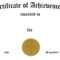 Valedictorian Award Certificate Template Within Academic Award Certificate Template