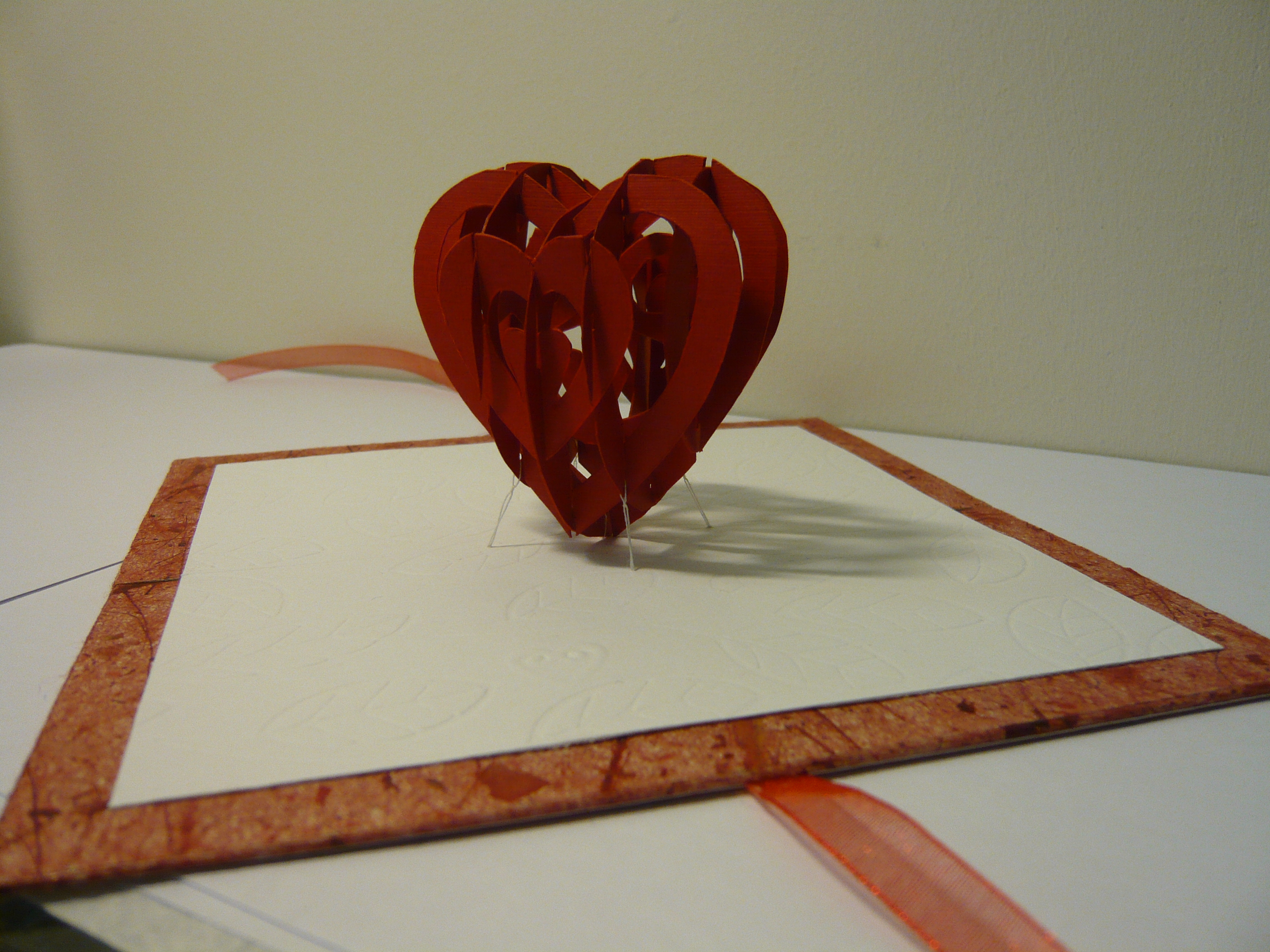 Valentine's Day Pop Up Card: 3D Heart Tutorial – Creative With Heart Pop Up Card Template Free