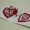 Valentine's Day Pop Up Card: Spiral Heart Tutorial Pertaining To Heart Pop Up Card Template Free