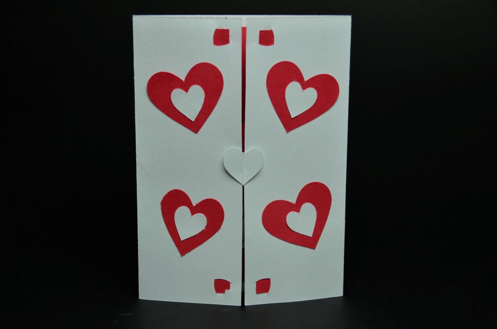 Valentine's Day Pop Up Card: Twisting Heart | Valentines Within Twisting Hearts Pop Up Card Template