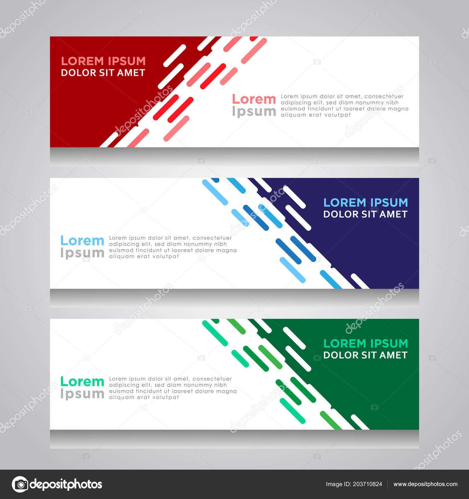 Vector Abstract Design Web Banner Template Web Design In Website Banner Design Templates