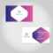 Vector Business Card Template Design Adobe Illustrator throughout Adobe Illustrator Business Card Template